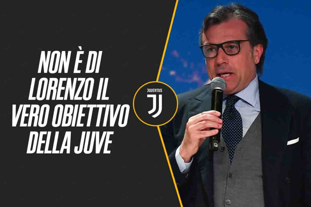 Clamoroso Giuntoli non è Di Lorenzo il vero obiettivo della Juve