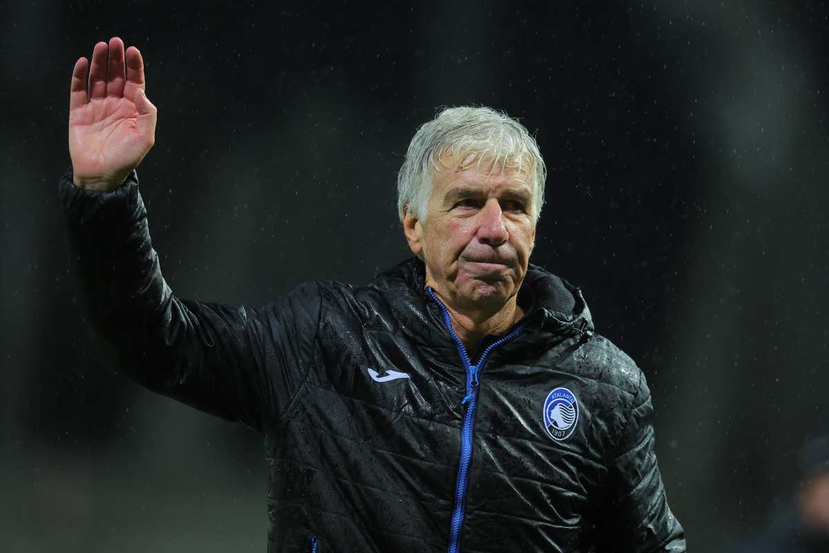 Gasperini in lacrime Atalanta