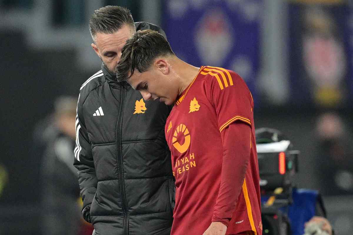 Roma infortunio Dybala