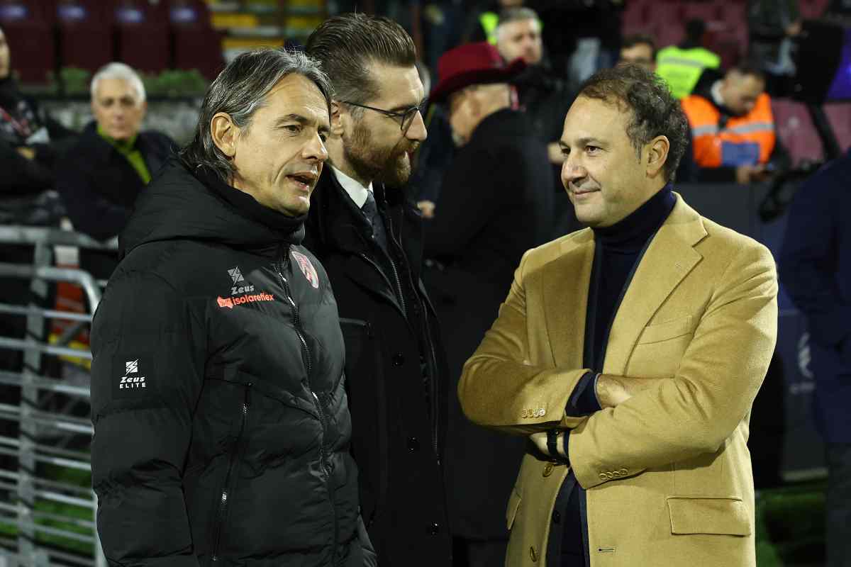 Salernitana esonero Inzaghi