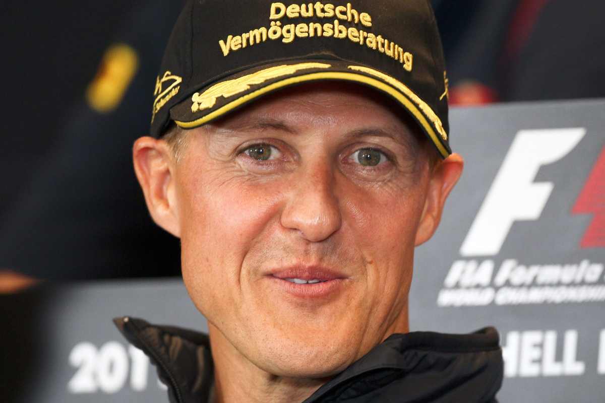 Schumacher emozioni per messaggio