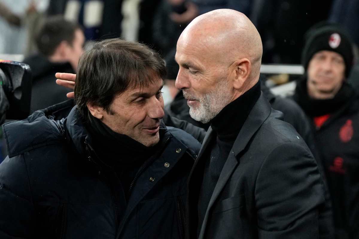 Conte e Stefano Pioli insieme