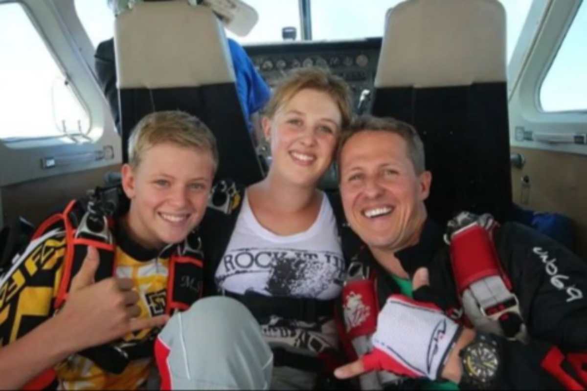 Gina-Maria, Mick e Michael Schumacher: la familia è sempre stata unita (Instagram@gina_schumacher)