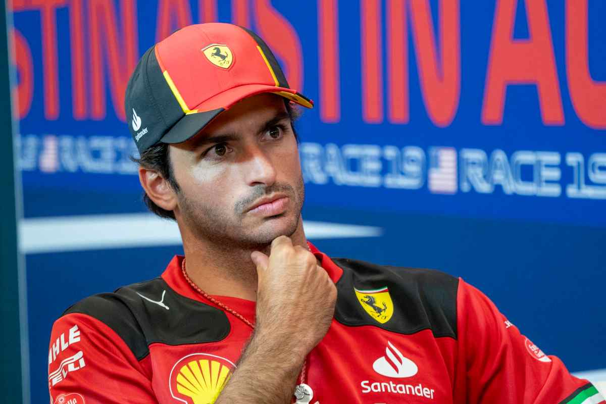 Sainz annuncio sulla Ferrari