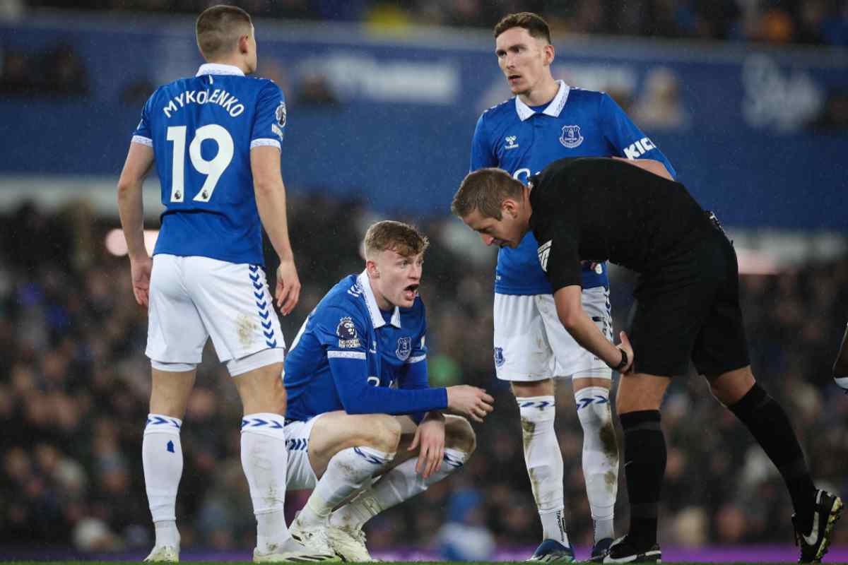 Penalizzazione per l'Everton, le ultime