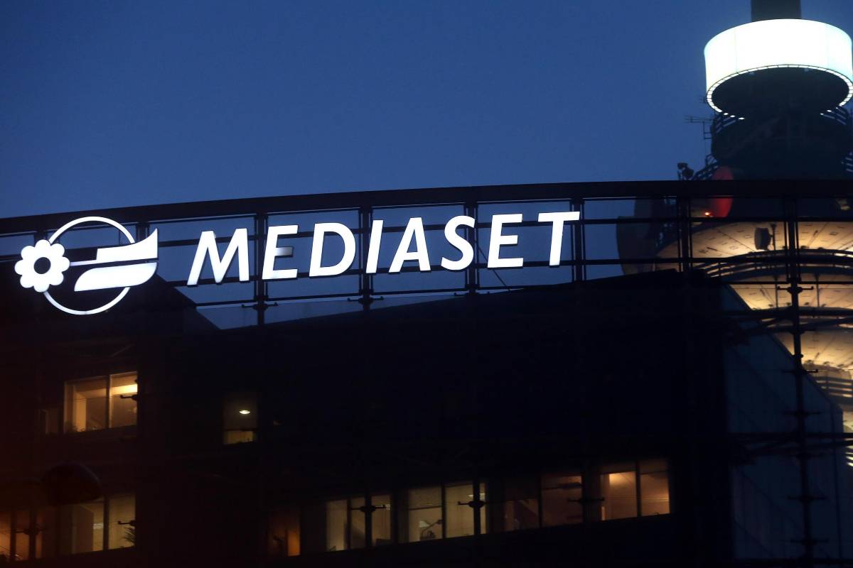 Rissa negli studi Mediaset