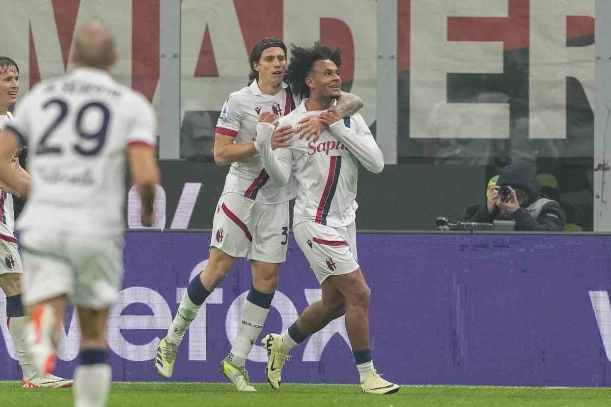 Riccardo Calafiori può lasciare il Bologna a fine stagione