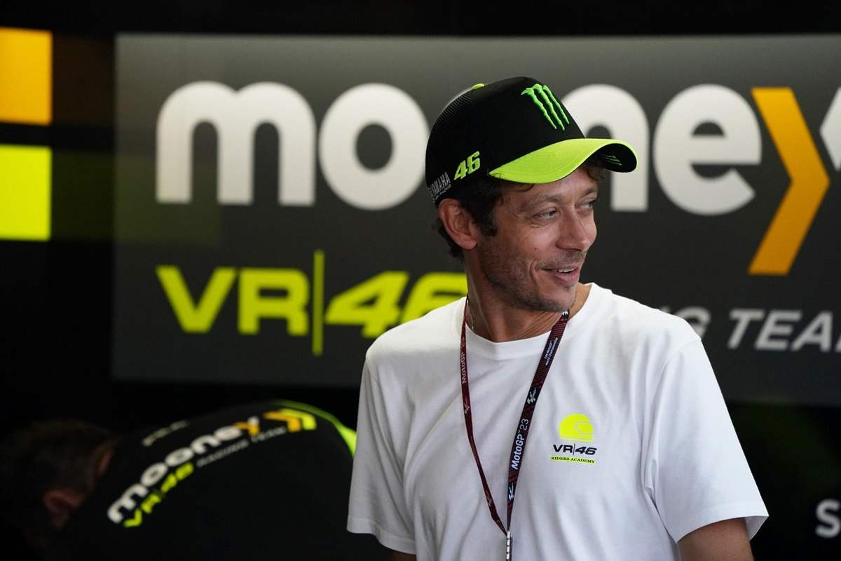 Fan in delirio per Valentino Rossi