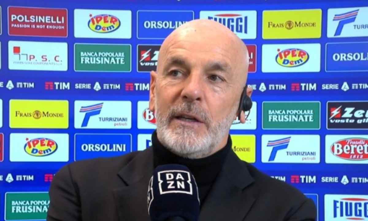 Stefano Pioli parla a Dazn di Inter-Juve