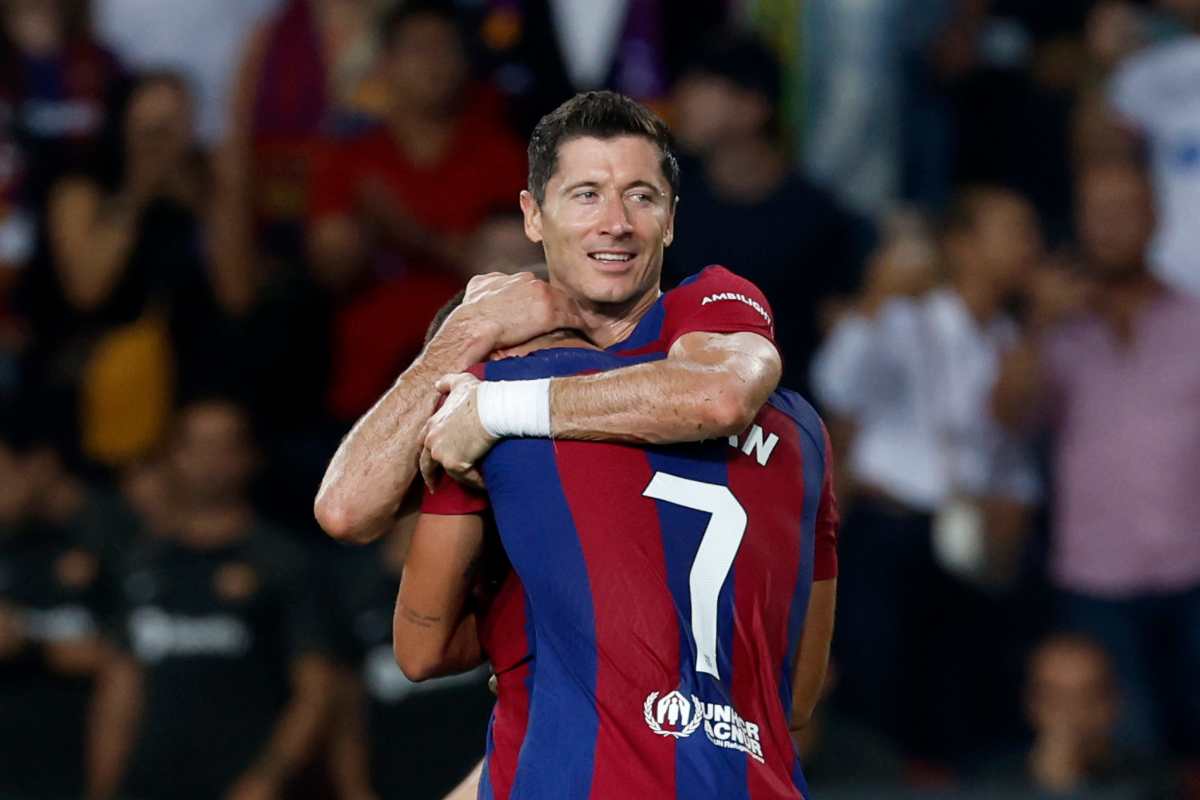 ferran torres e lewandowski