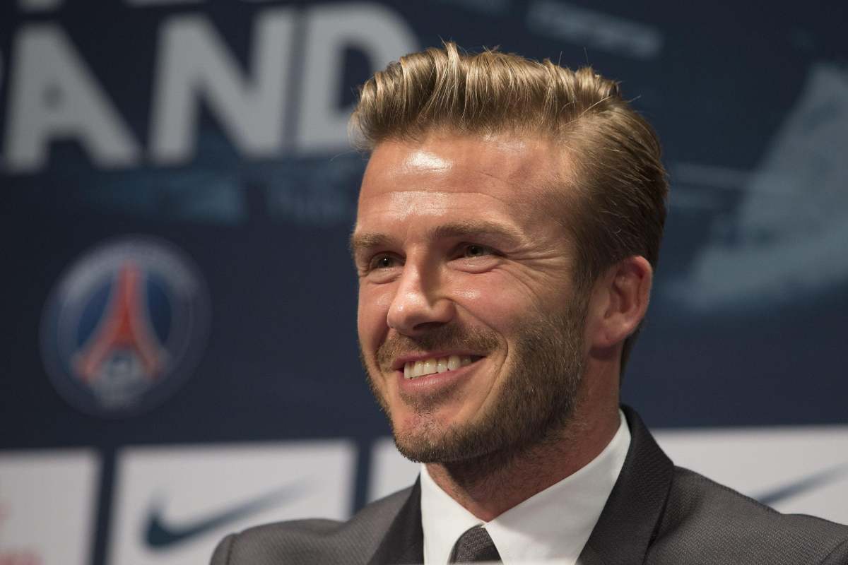 David Beckham lascia tutti interdetti