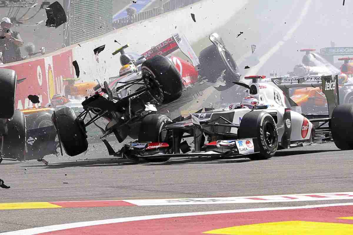 Shock in Formula 1