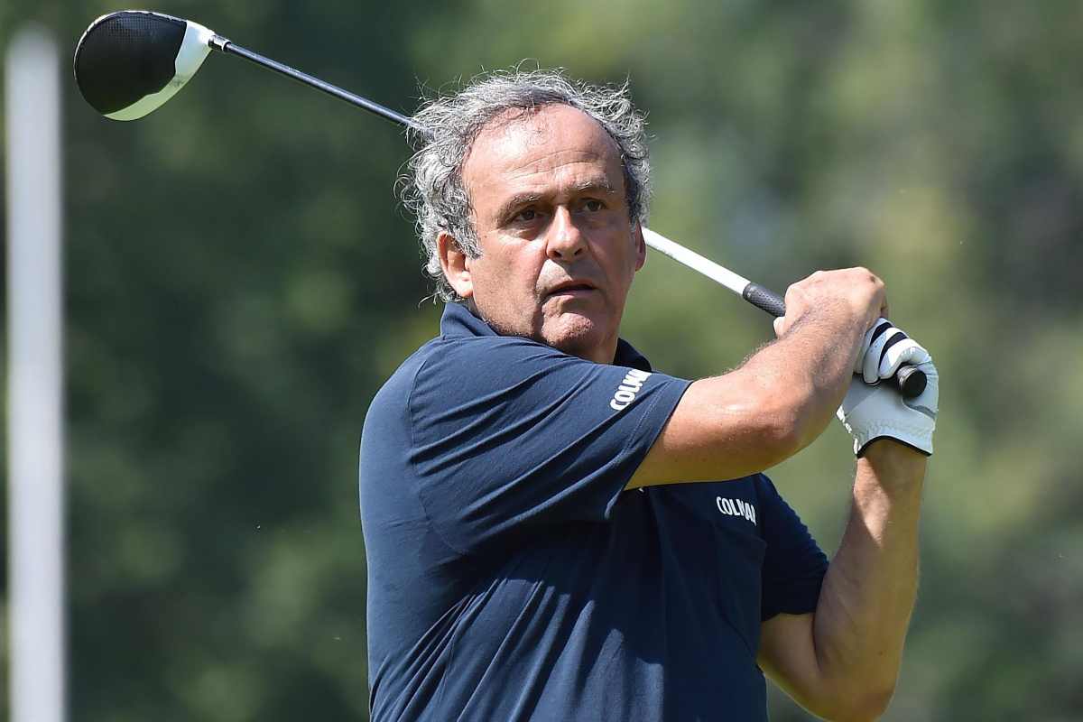 Michel Platini tornerà a giocare a golf per l'amico Vialli