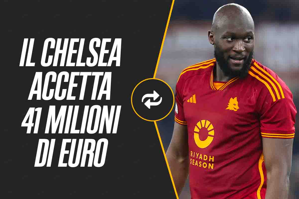 Lukaku, nuovo addio: il Chelsea accetta 41 milioni