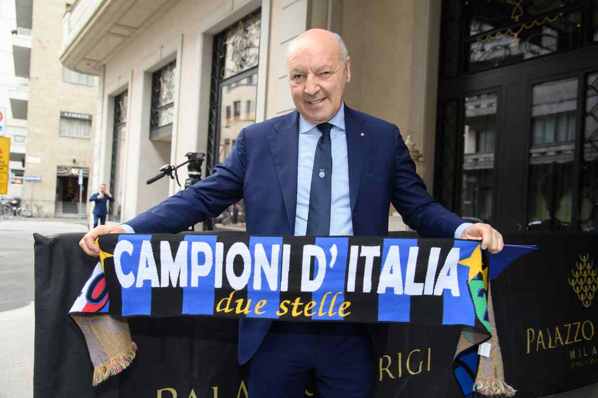 Inter Beppe Marotta nuovo presidente