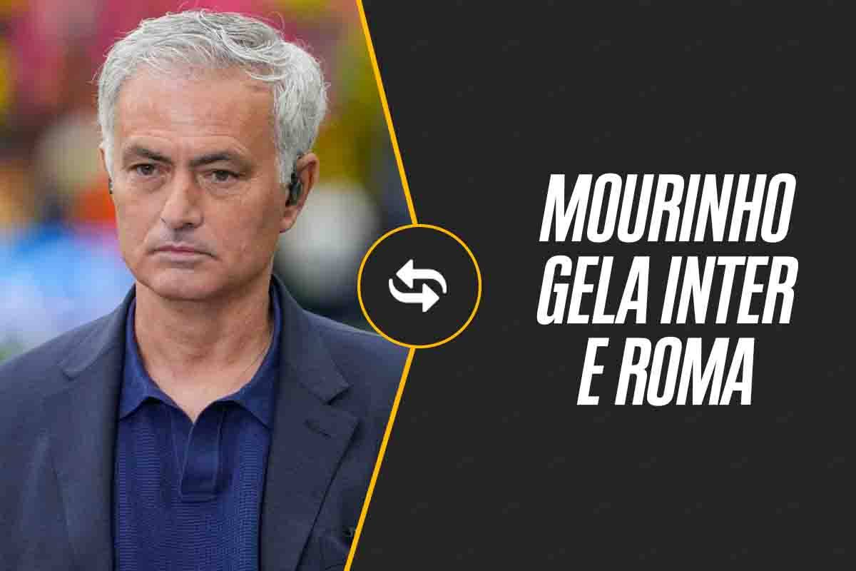 Mourinho, smacco a Roma e Inter