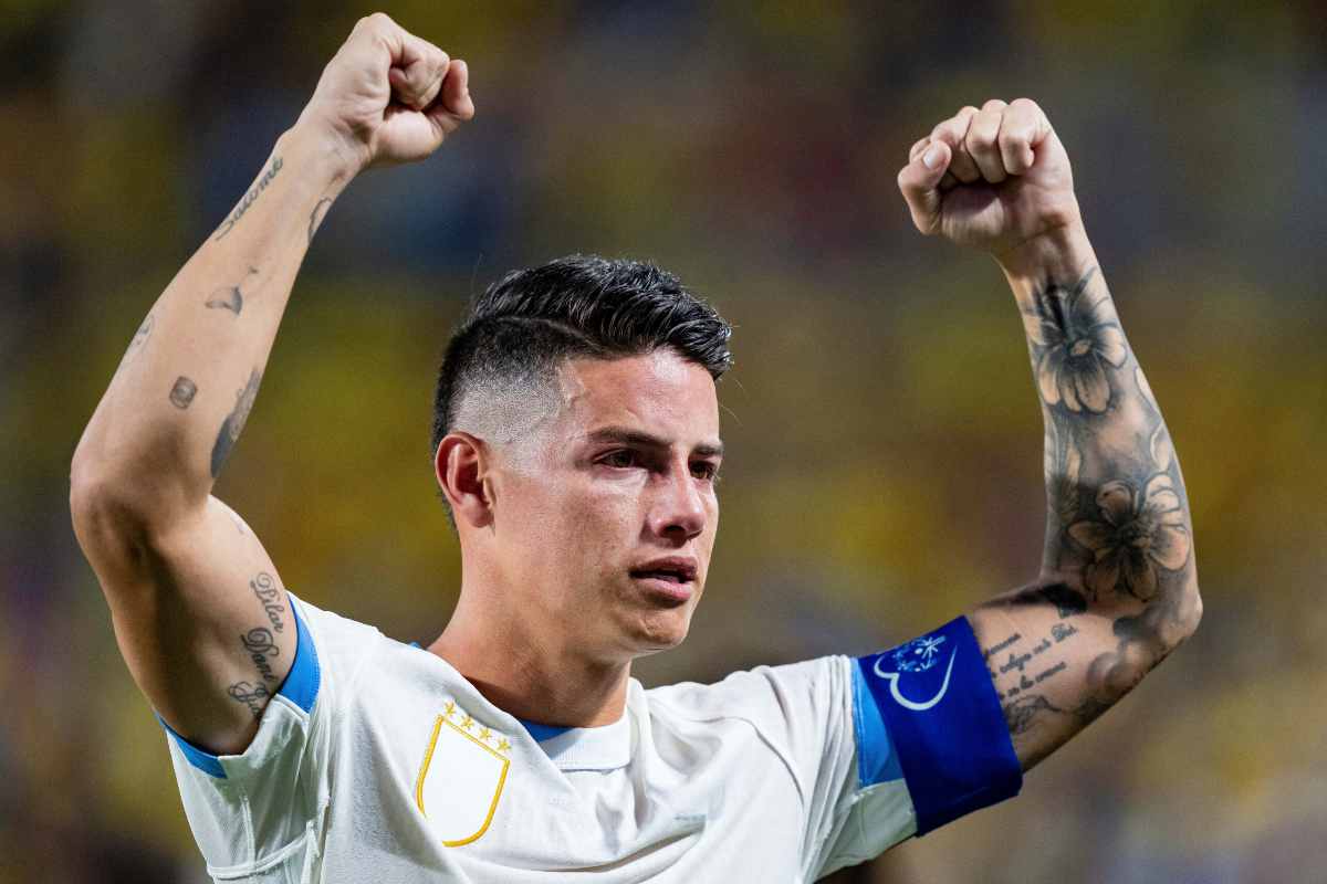 Calciomercato, torna James Rodriguez