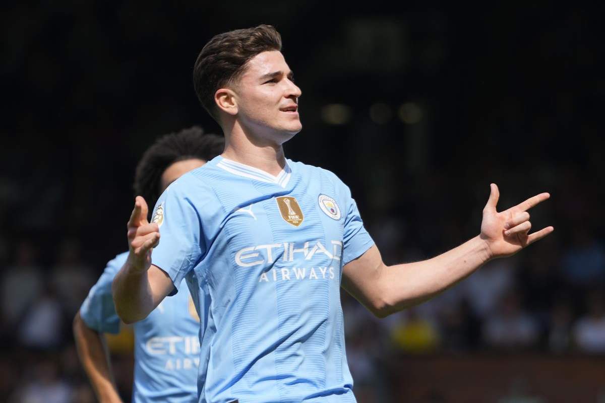 Julian Alvarez può lasciare il Manchester City per giocare in Serie A