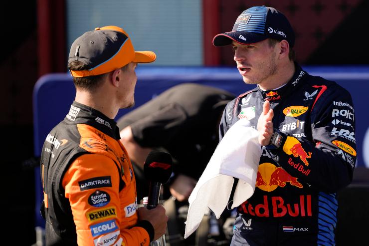 Verstappen è finto nell'occhio del ciclone