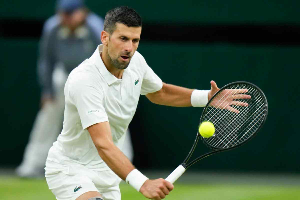 Djokovic Musetti diretta tv streaming