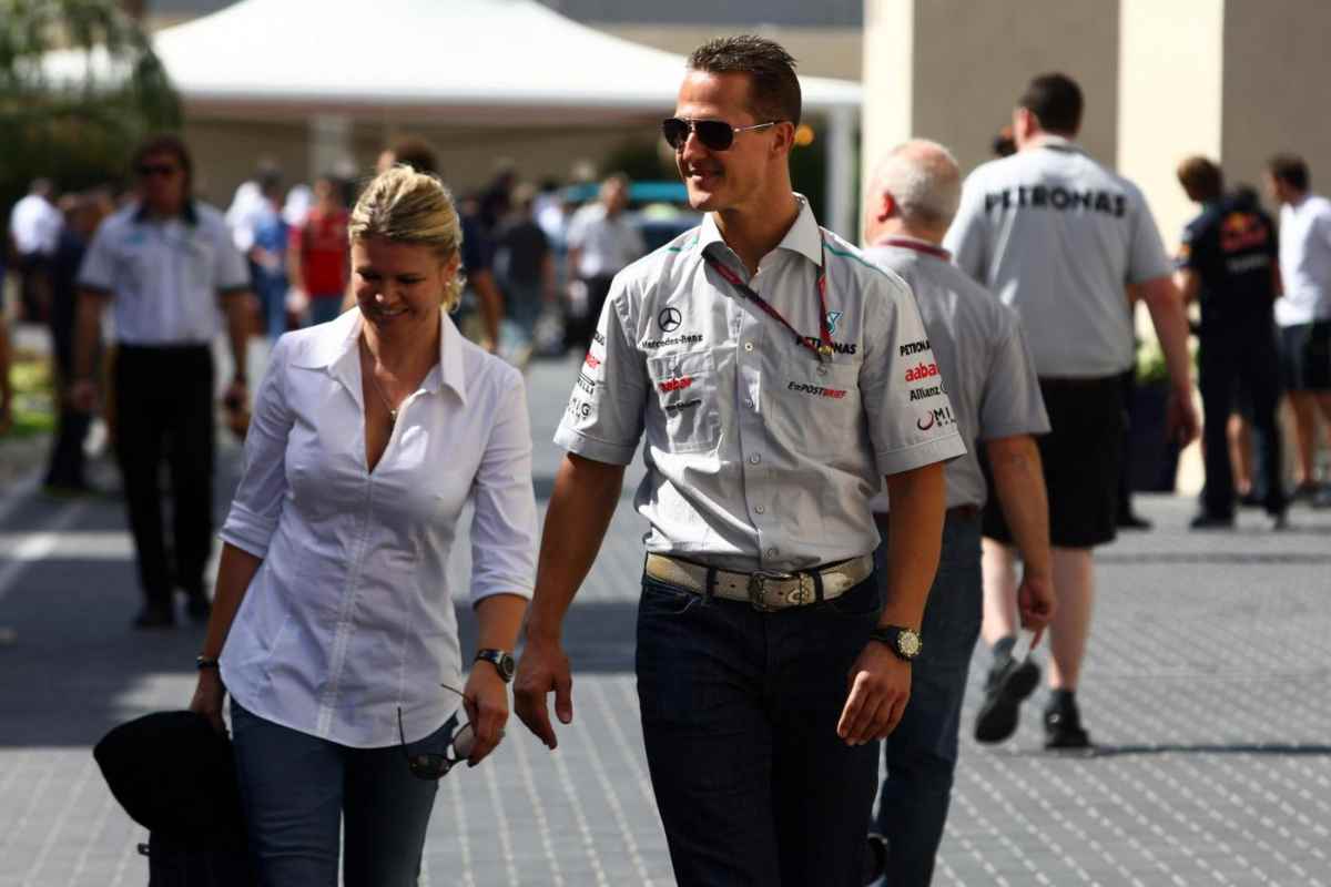 La moglie di Schumacher torna a Spa