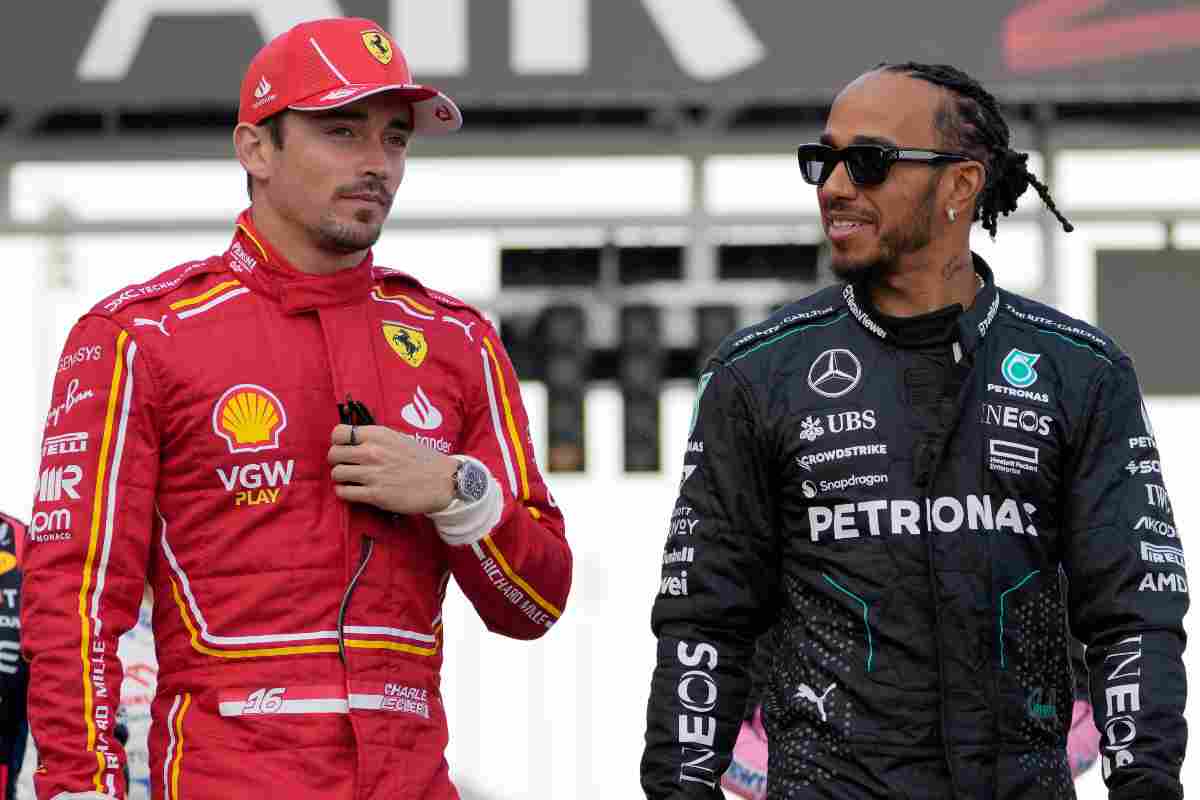 annuncio a sorpresa Hamilton: sorride Leclerc 