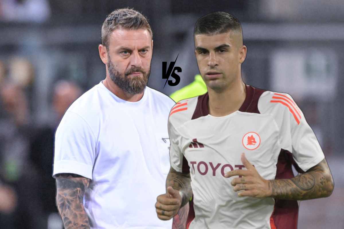 Lite con De Rossi, il post del calciatore