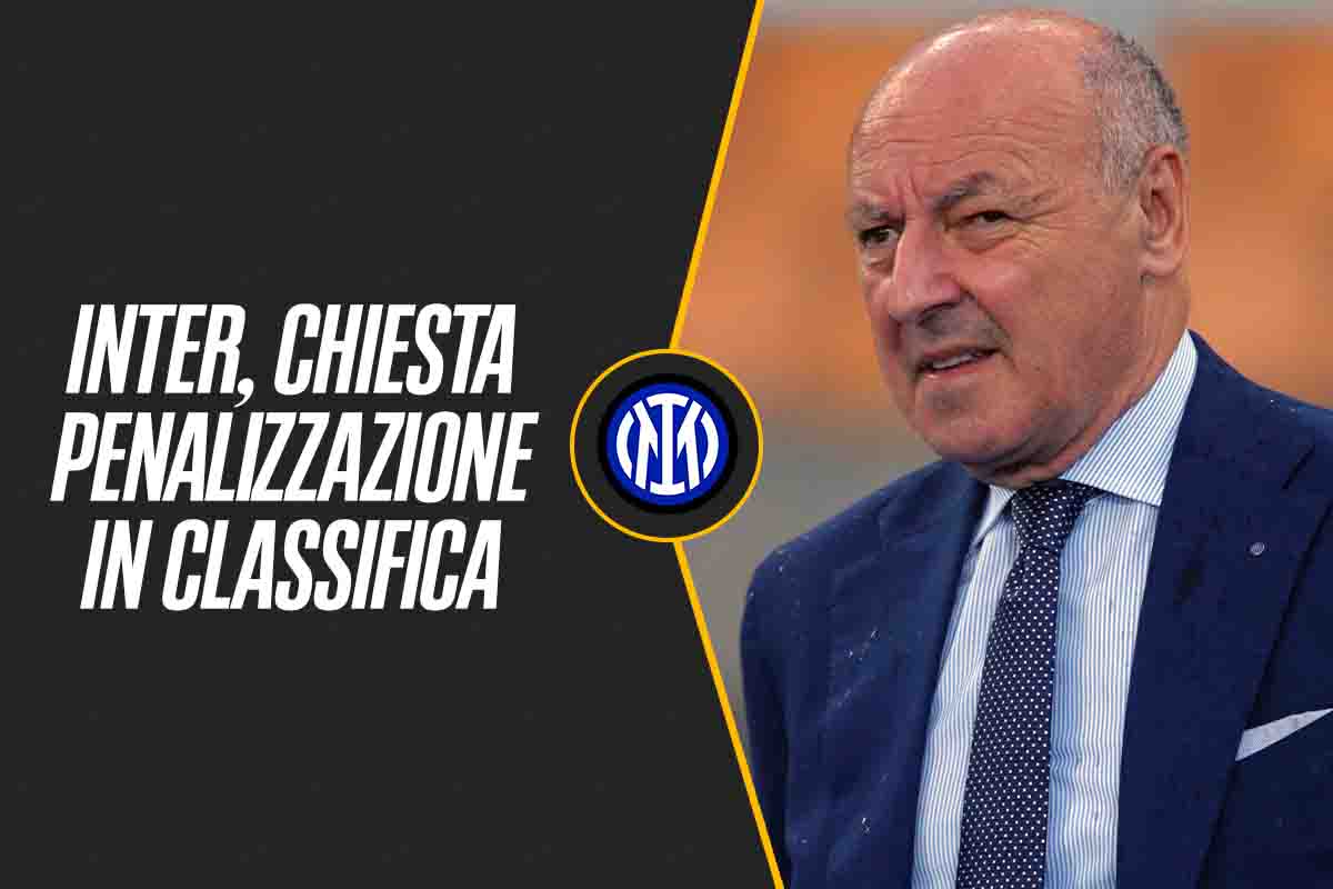 Inter, chiesta penalizzazione in classifica: "Stessa situazione del Cosenza"