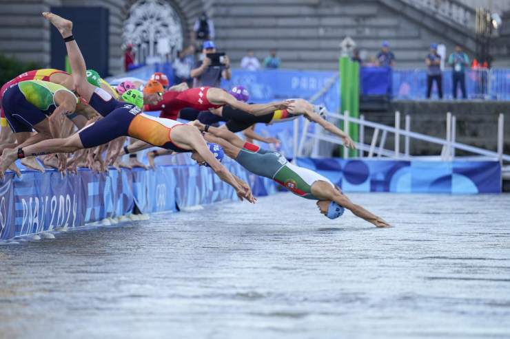 Olimpiadi ritiro squadra belga triathlon