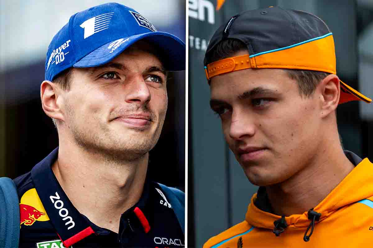 Verstappen-Norris: scintille