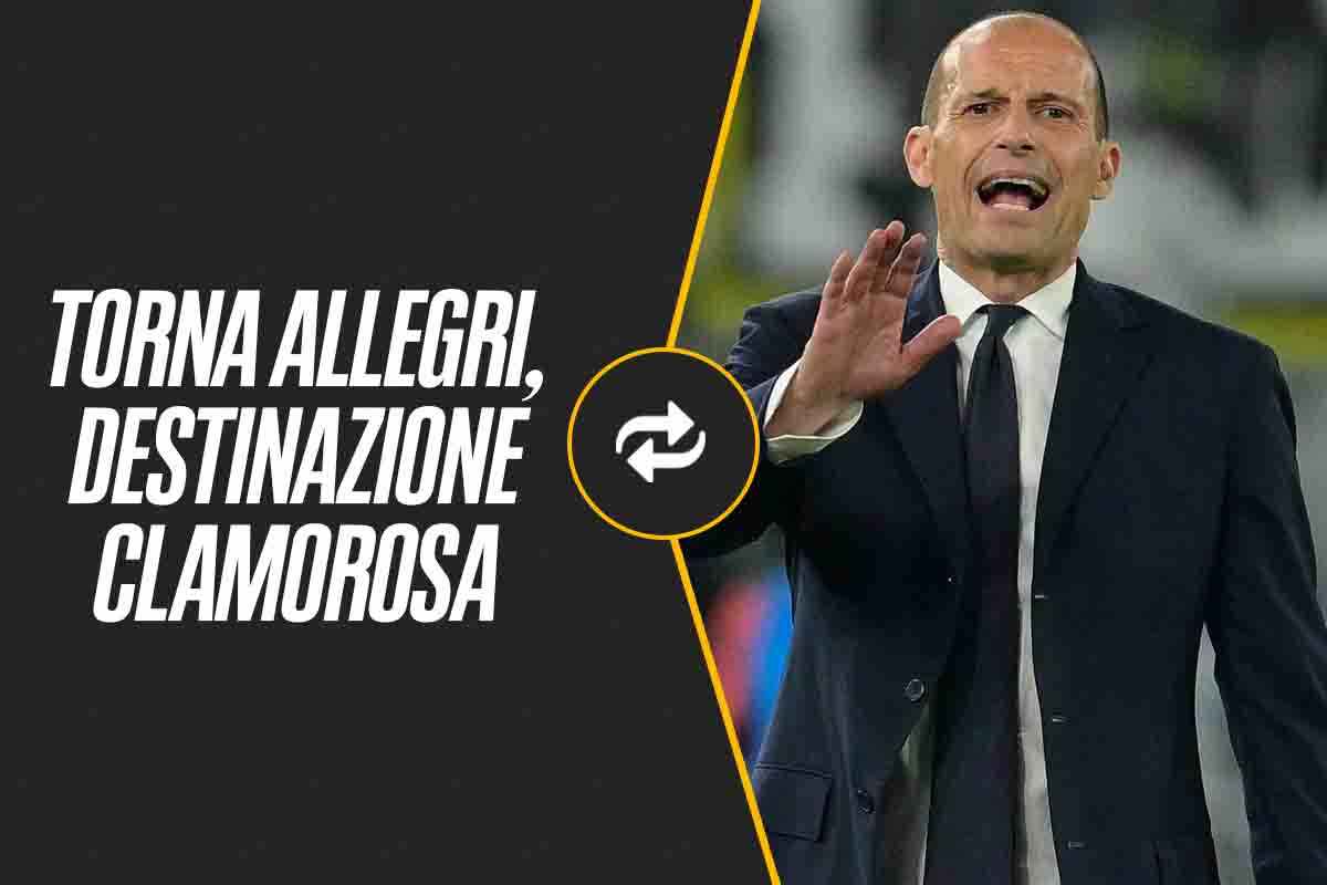 Allegri torna in panchina