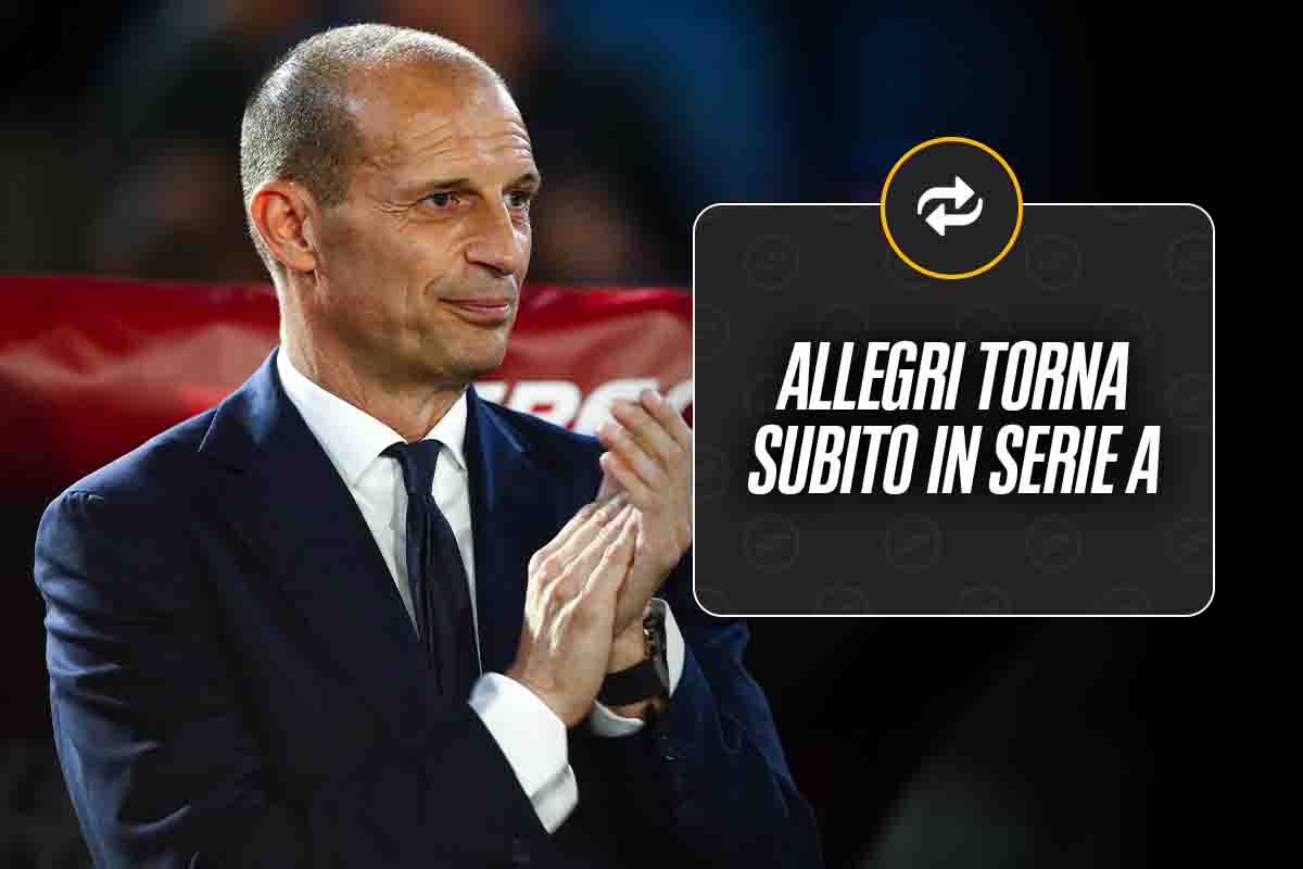 Allegri torna in Serie A