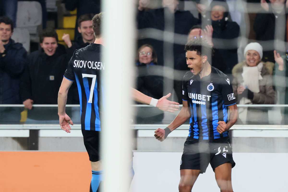 La Lazio punta Nusa del Club Brugge