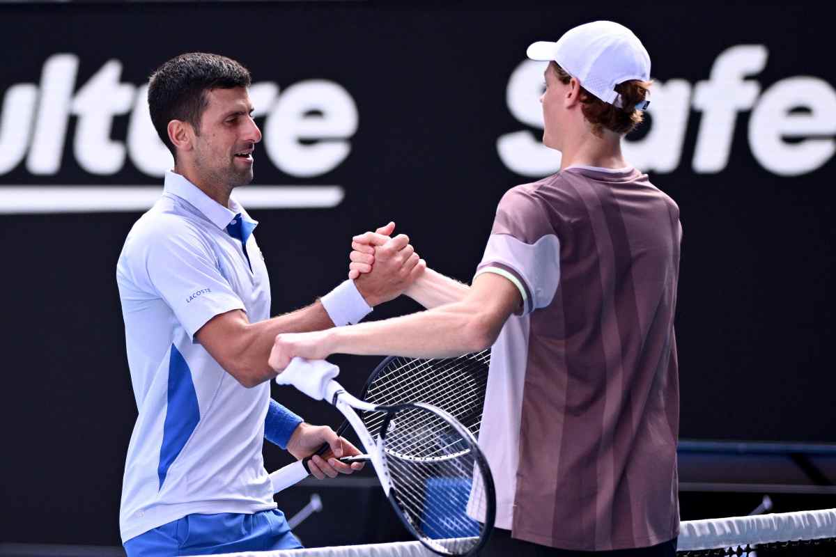 Djokovic contro Sinner