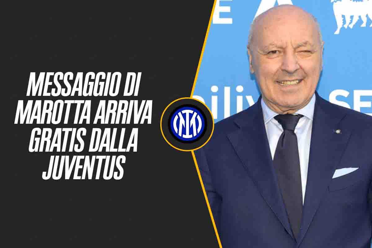 Marotta gli ha scritto un messaggio