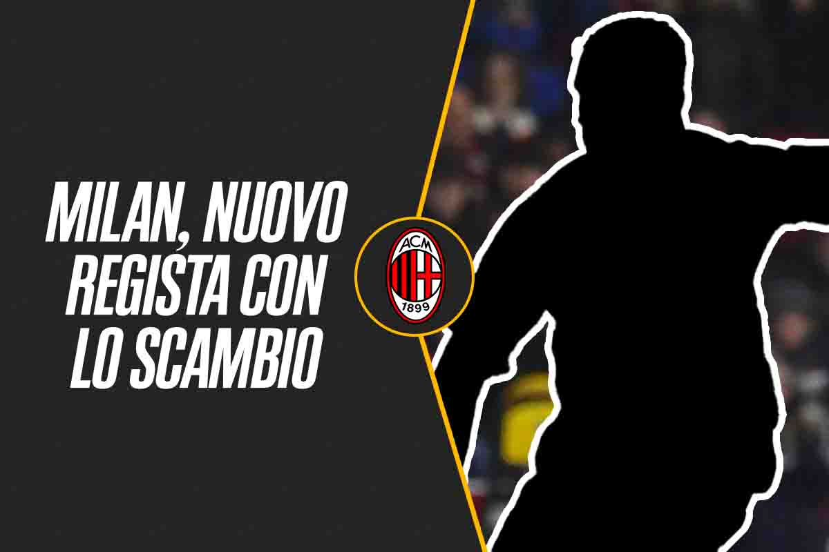 Milan centrocampista scambio mercato