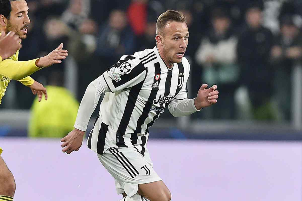 Arthur lista Juventus Champions League