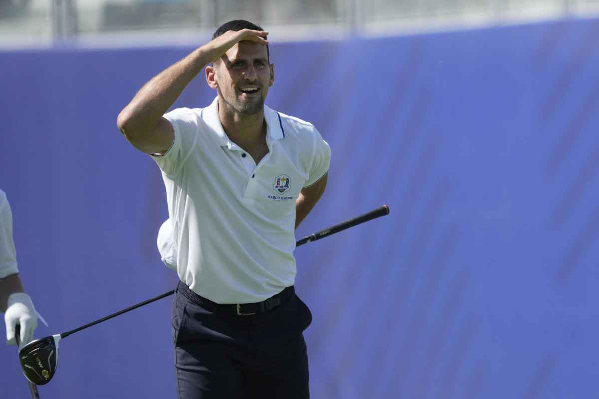 Djokovic sui campi da golf