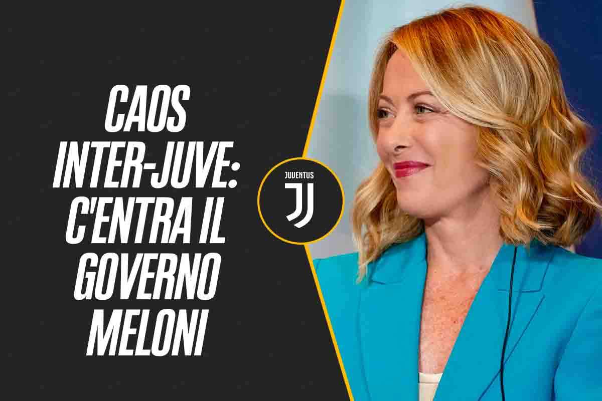 Governo Meloni Inter-Juventus