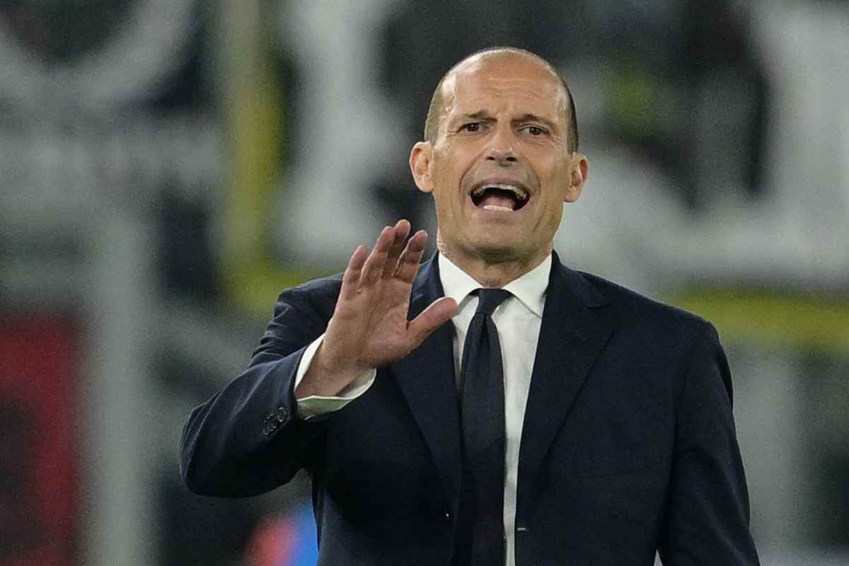 Massimiliano Allegri in panchina, scelta fatta sull'esonero