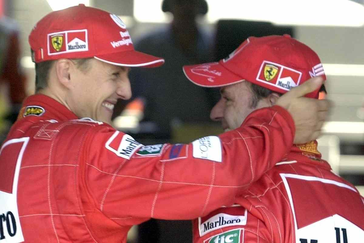 Ricordo Schumacher, la foto è imperdibile