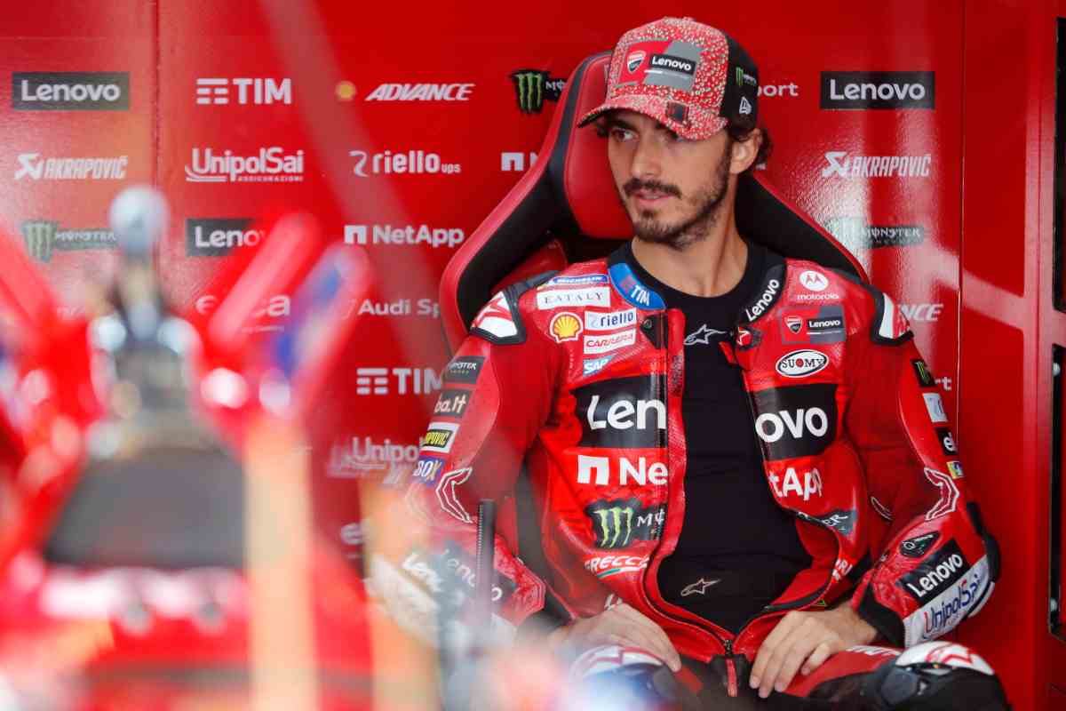 Bagnaia furioso contro Marquez