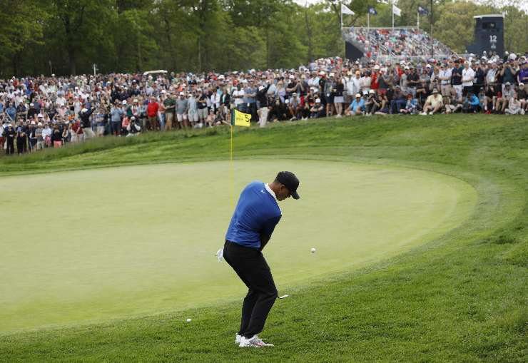 Una delle buche del Black Course di Bethpage sede della Ryder Cup 2025