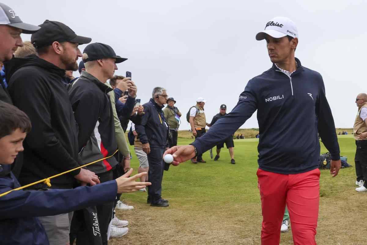 Matteo Manassero golfista italiano