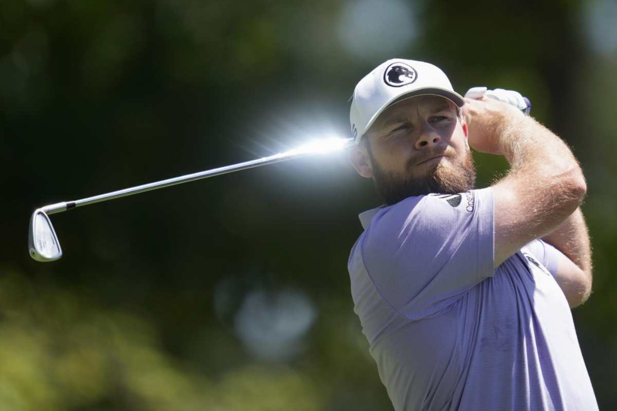 Il golfista Tyrrell Hatton