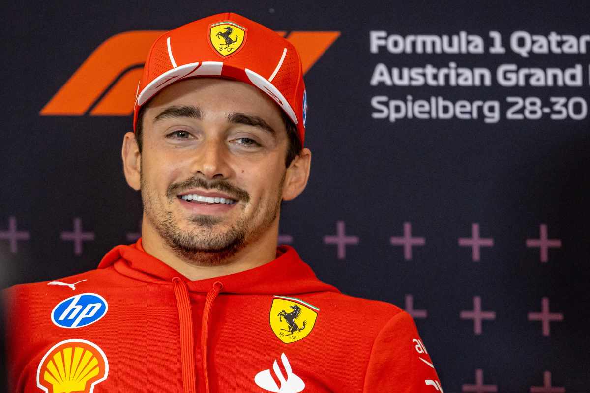 Charles Leclerc primo classifica