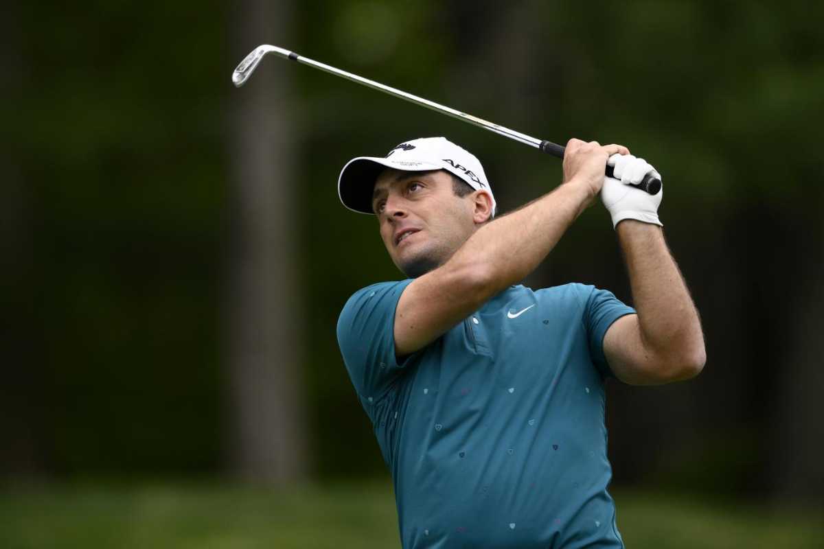 Francesco Molinari in azione