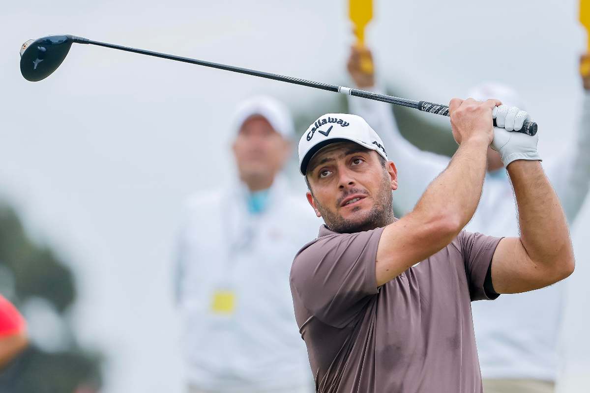 Il golfista italiano Francesco Molinari