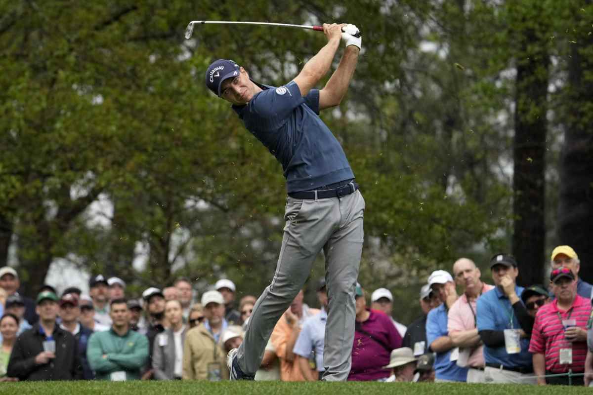 il golfista italiano Guido Migliozzi