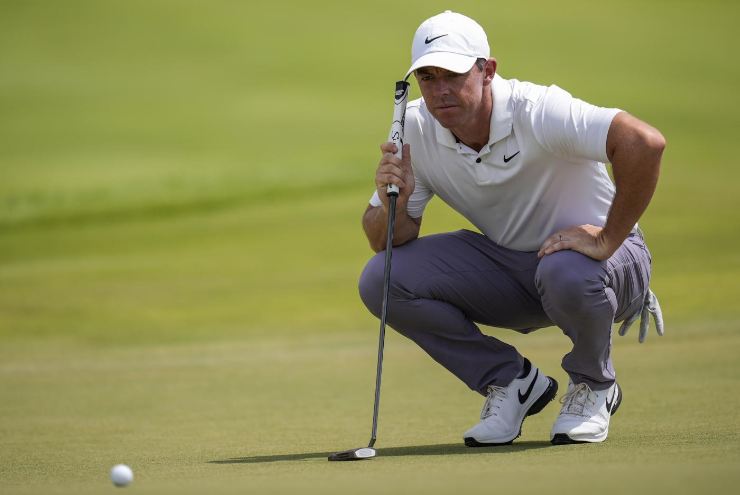 Rory McIlroy sul green